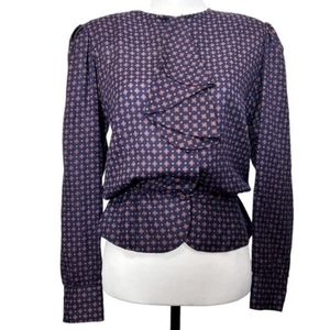 Lanz‎ Original Vintage Long Sleeve Button Down Tailored Shirt - Women's Size 10